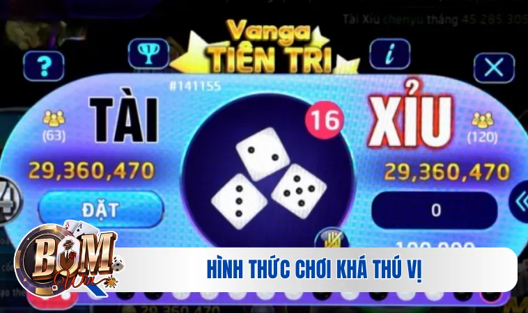 Hình thức chơi khá thú vị