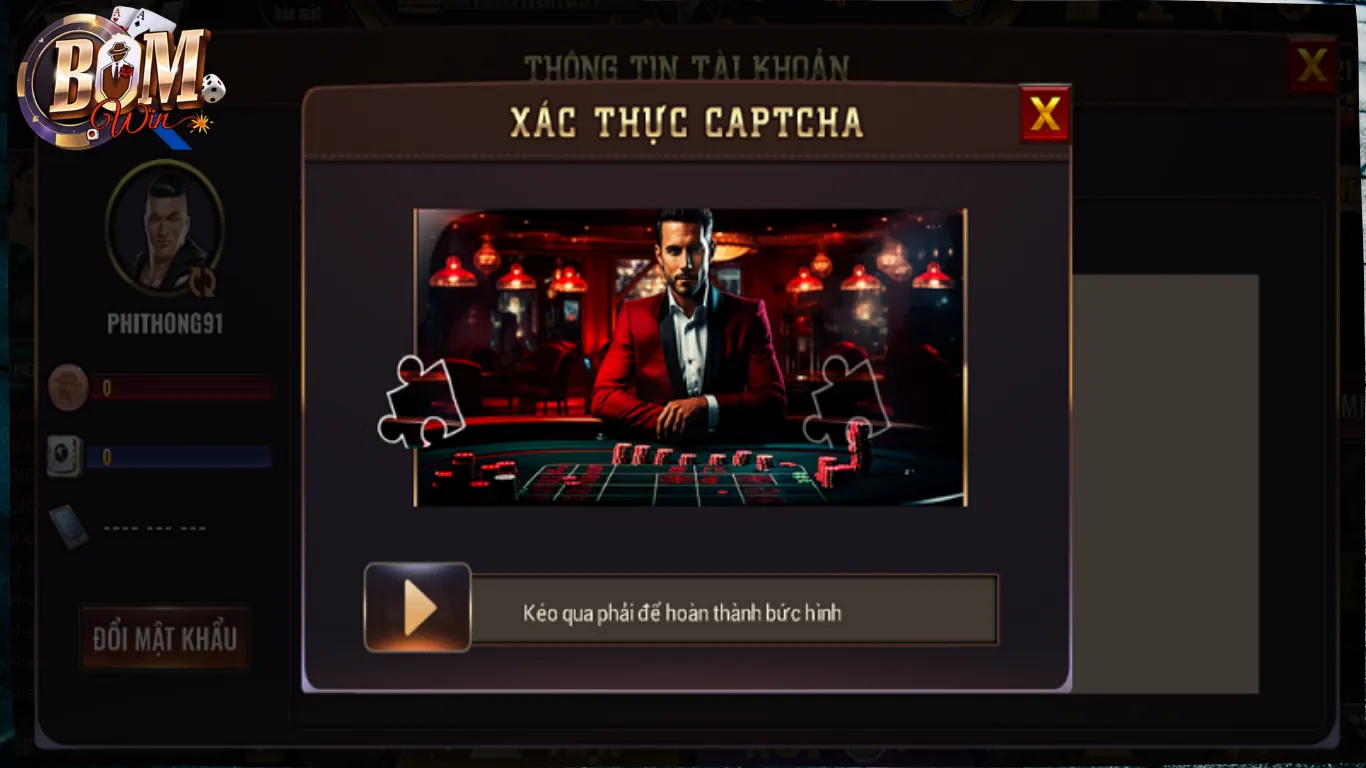 Nên xác thực tài khoản để thực hiện các giao dịch tại BomWin