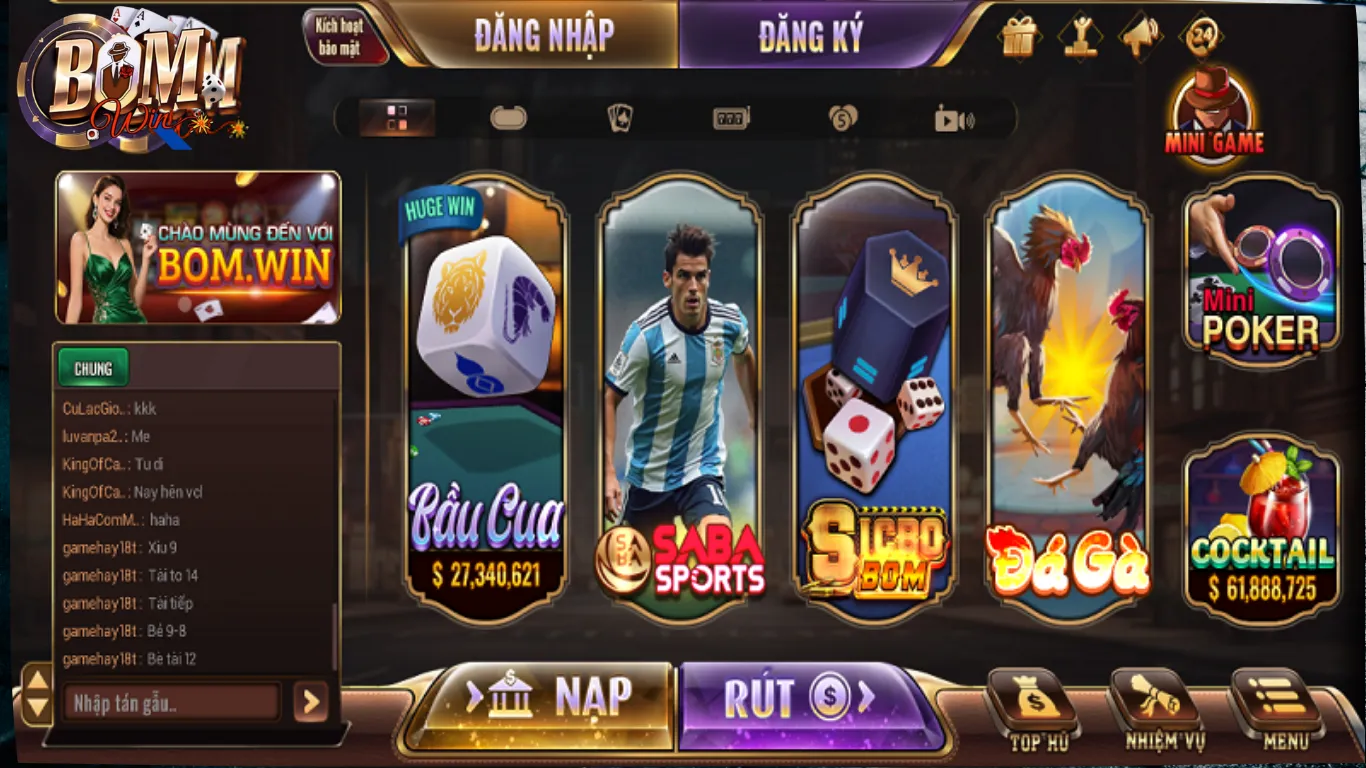 Đăng nhập BomWin – An toàn, siêu tốc trong vài giây
